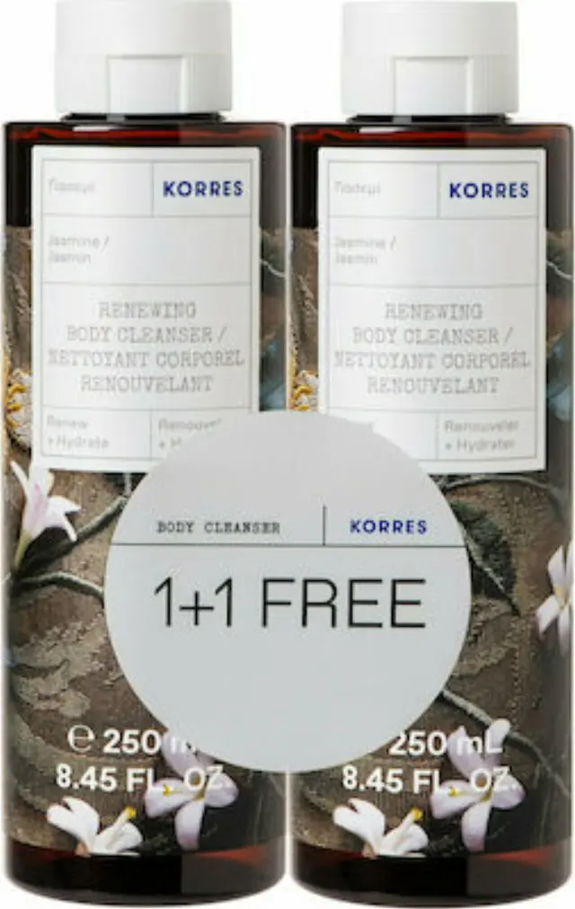 Korres Jasmine Αφρόλουτρο (2x250ml) 500ml