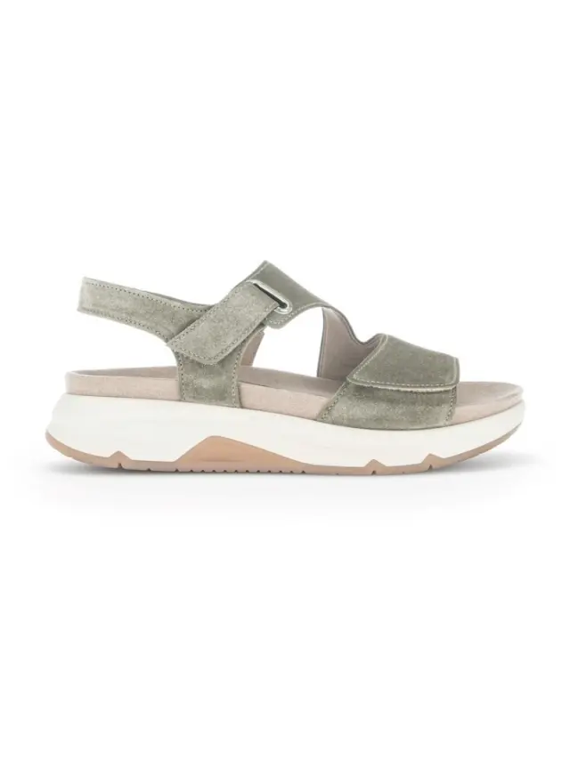 Gabor Πέδιλα Γυναικείο δέρμα Nubuck Πράσινο GAB/86885 34-SALVIA 3