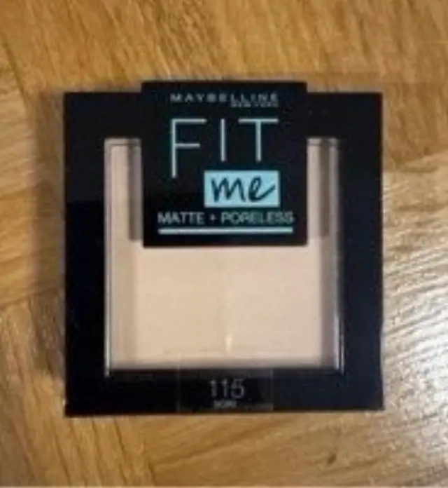 Maybelline Fit Me Matte & Poreless Pressed Powder 115 Ivory Πούδρα Για Ματ Αποτέλεσμα, 8.2gr
