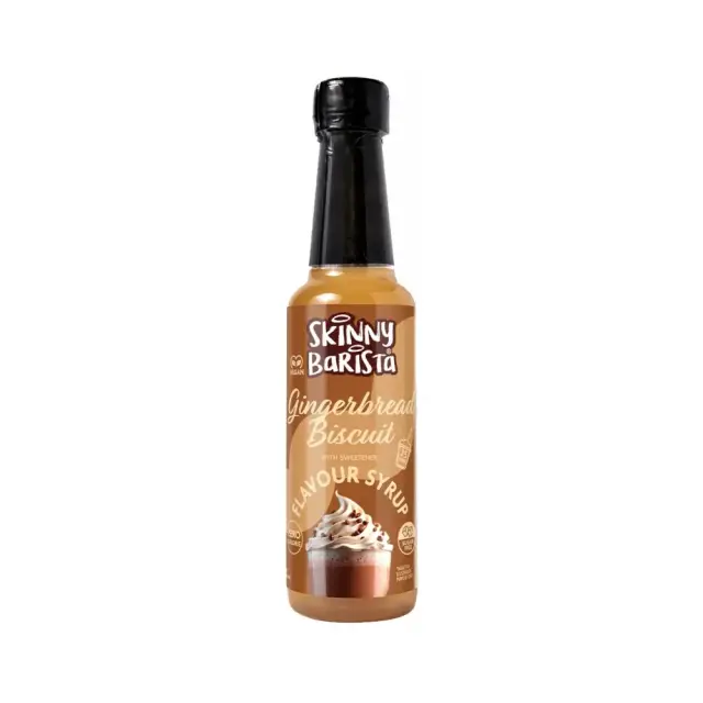 Skinny Barista Syrup Gingerbread Biscuit 250ml The Skinny Food Co