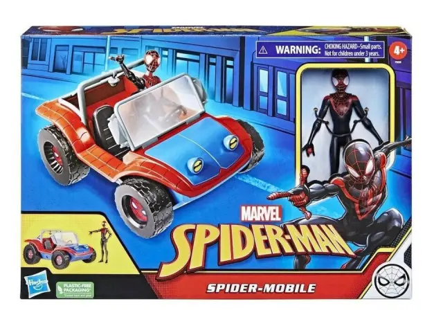 Spiderman Verse Vechile And 6in Figure (F5620)