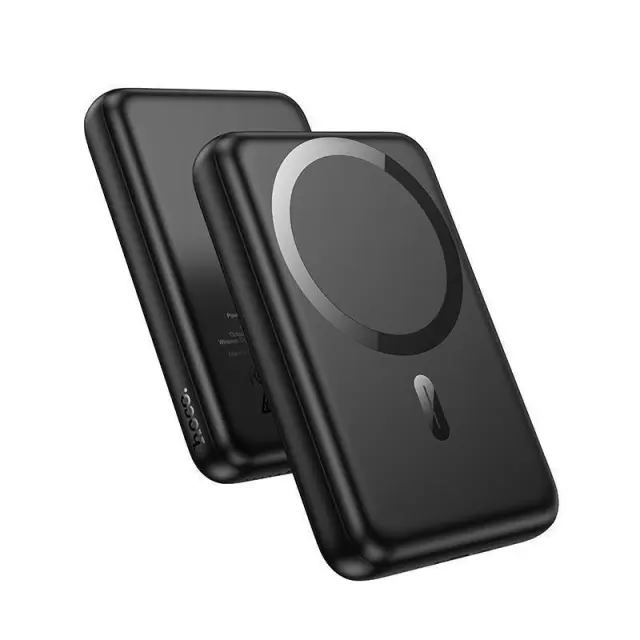 Hoco Power Bank 10000mAh 15W με Θύρα USB-C Power Delivery Μαύρο J141