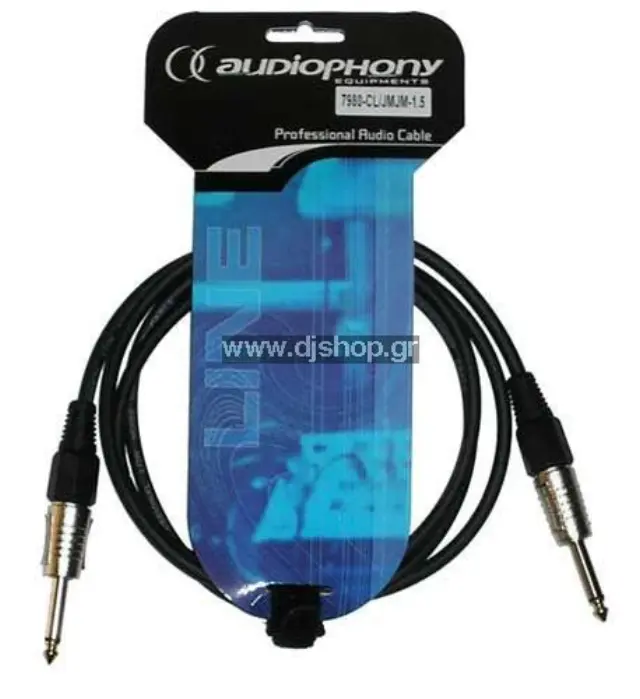 HILEC CL/JMJM-1.5 ΚΑΛΩΔΙΟ LINE MONO JACK M / JACK M 1M