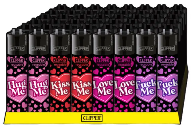 Clipper Αναπτήρας Μεγάλος - Kiss Me #2 (Ειδική Εκδοση 18+) 2