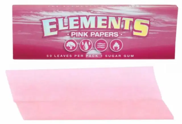 Elements Χαρτάκια Pink - 1¼ 50φ. 25τεμ. 3