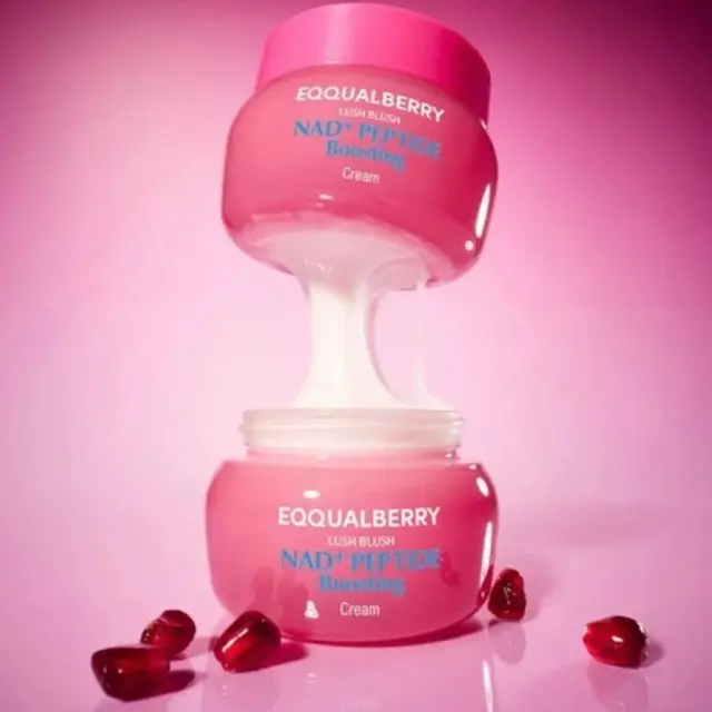 Eqqualberry NAD+ Peptide Boosting Cream Κρέμα Προσώπου για Ενυδάτωση, Σύσφιξη και Ενίσχυση του Δερματικού Φραγμού, 50ml 2