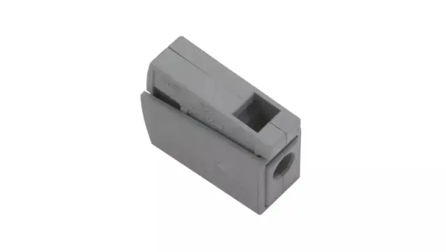 Lighting connector push-button on lighting side Lighting side: for all