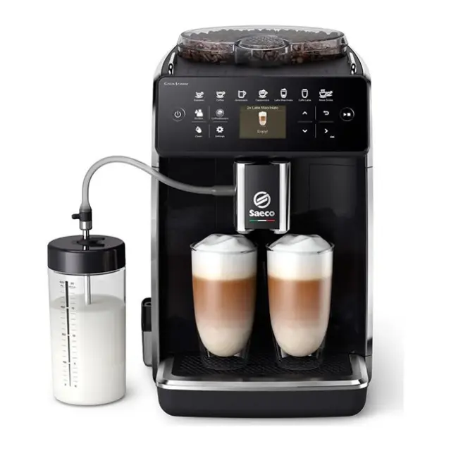 Saeco Αυτόματη Μηχανή Espresso GranAroma 1500W 15bar Black (SM6480/00)