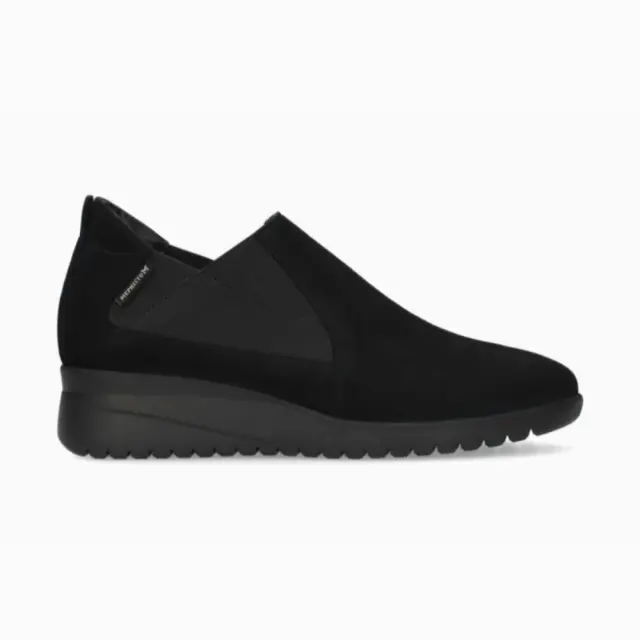 Mephisto Μοκασίνια-Loafers Γυναικείο δέρμα Nubuck Μαύρο MEP/IBELINA BLACK