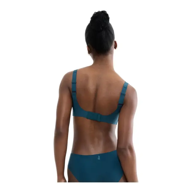 Sloggi Γυναικείο Σουτιέν ZERO Feel 2.0 Soft bra, Χρώμα Smoky Blue - XL 3