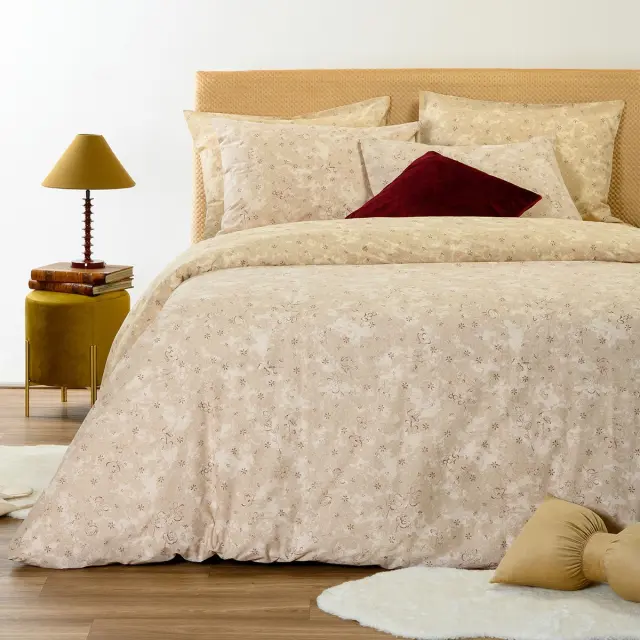 Σετ Σεντόνια 170x270 Μονά Casual Line Melinen Demi Choco 50% Βαμβάκι-50% ΠολυέστερΧωρίς Λάστιχο