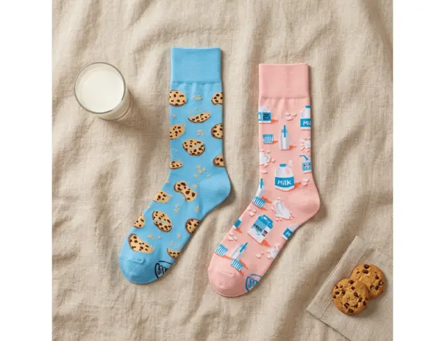 Κάλτσες Milk & Cookies Many Mornings με μέγεθος 43-46 - ΕνηλίκωνMilk & Cookies Regular 43-46
