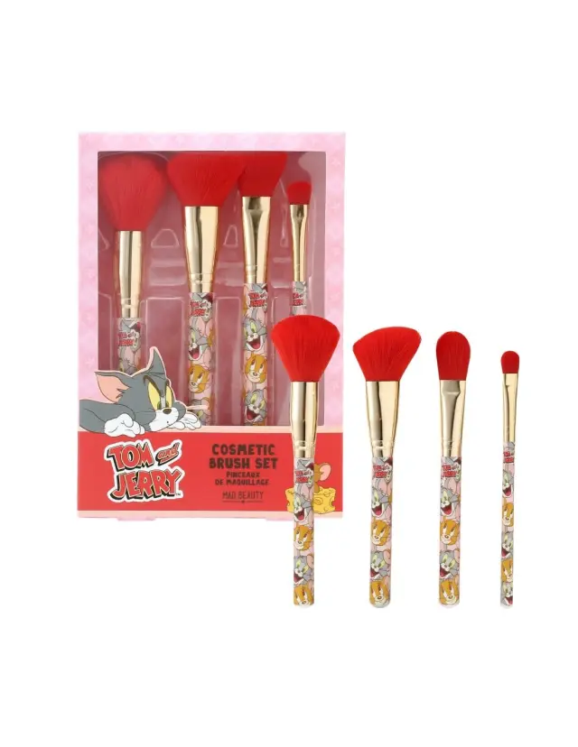 Tom and Jerry Cosmetic Brush Set