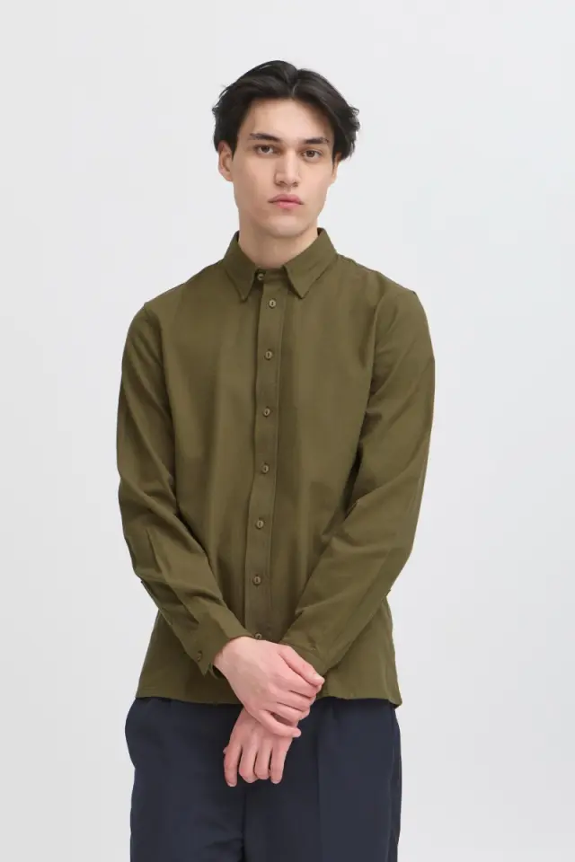 Casual Friday Ανδρικό ARSEN Πουκάμισο – Sea Turtle Melange - XL