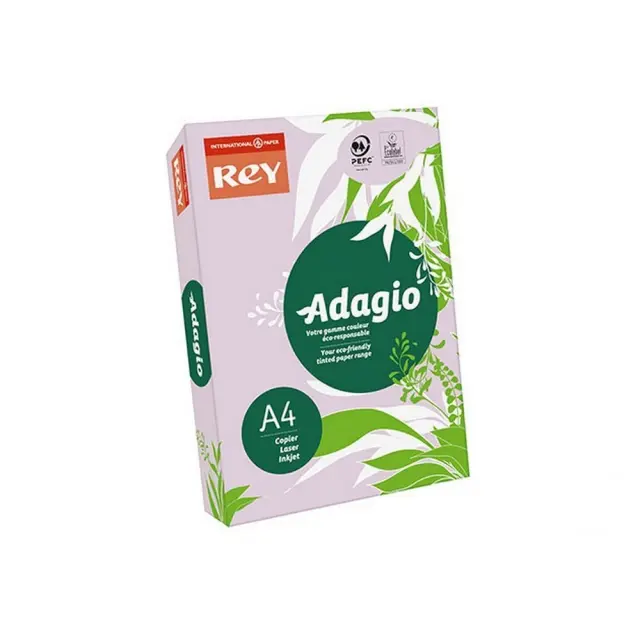 Χάρτι Rey Adagio 80gr A4 Lilac (Λιλά) 28 500 φύλλα
