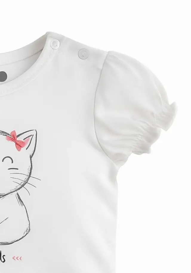 T-shirt Μπλουζάκι Best Friends Venere White 8010640 - 12 M (80cm) 3