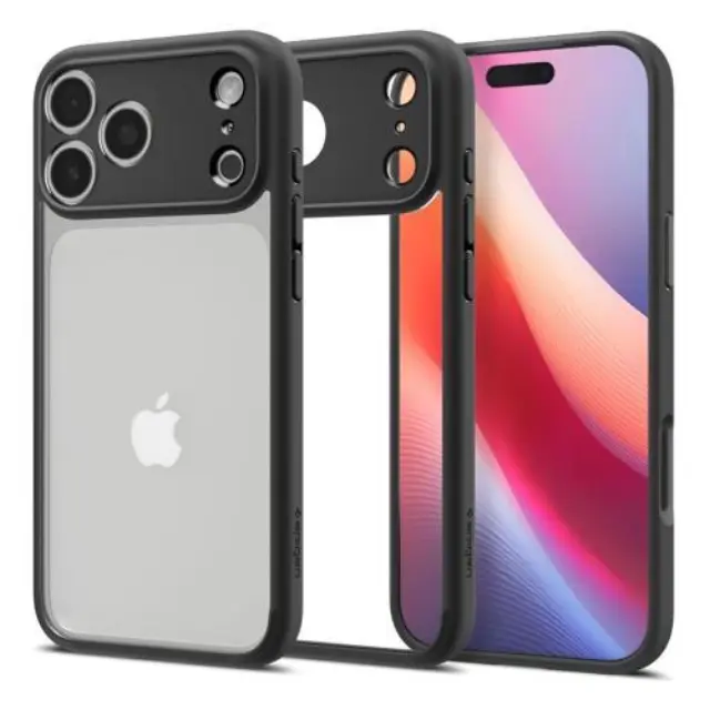 Θήκη TPU & PC Spigen Apple iPhone 17 Pro Ultra Hybrid Μαύρο N69153