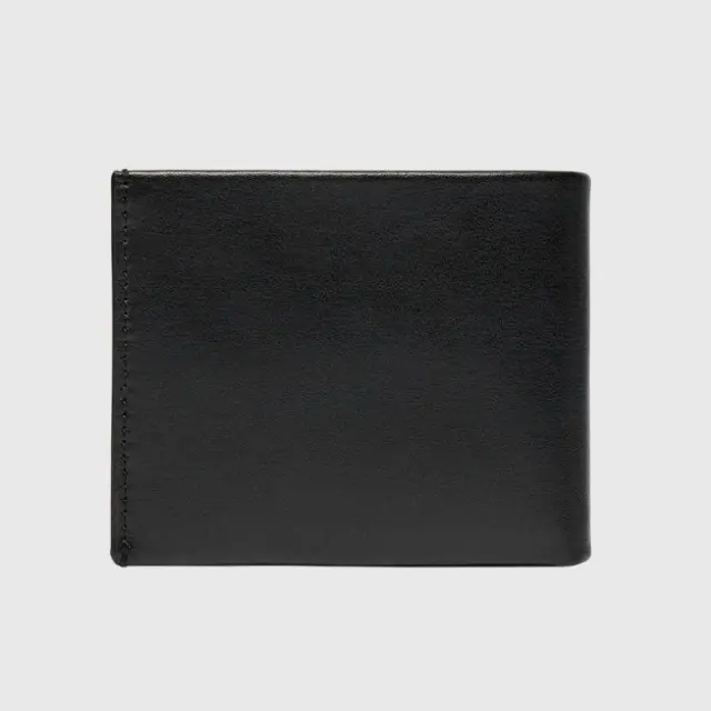 Calvin Klein - Ανδρικό Δερμάτινο Πορτοφόλι Minimal Focus Bifold 6Cc W/Bill K50K511277-BEH Μαύρο 2