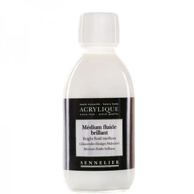 Sennelier Bright Fluid Medium για Ακρυλικά - 250ml