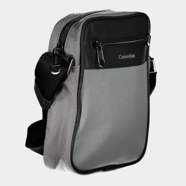 Calvin Klein - Reporter S Ανδρική Τσάντα Ώμου / Χιαστί K50K510566-01W σε Γκρι χρώμα 2