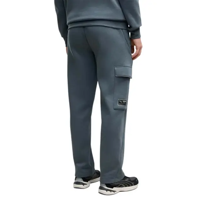 Puma Men's Sport Graphic Holiday Fleece Sweatpants Πετρόλ 694326-37 (Puma) 2