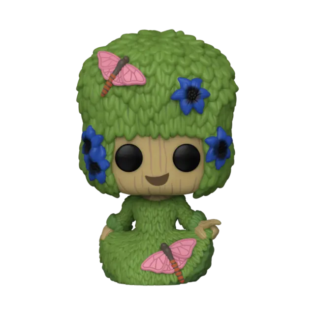 Funko Pop! Marvel: I Am Groot - Fancy Groot #1191 Bobble-Head Vinyl Figure 3