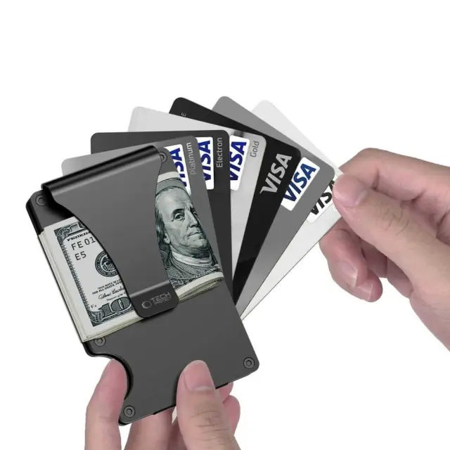 Tech-protect Thorn Rfid Card Wallet Black 3