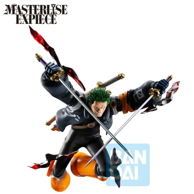 Banpresto One Piece Roronoa Zoro Burst of Energy Ichibansho Masterlise Expiece Συλλεκτική Φιγούρα 15cm