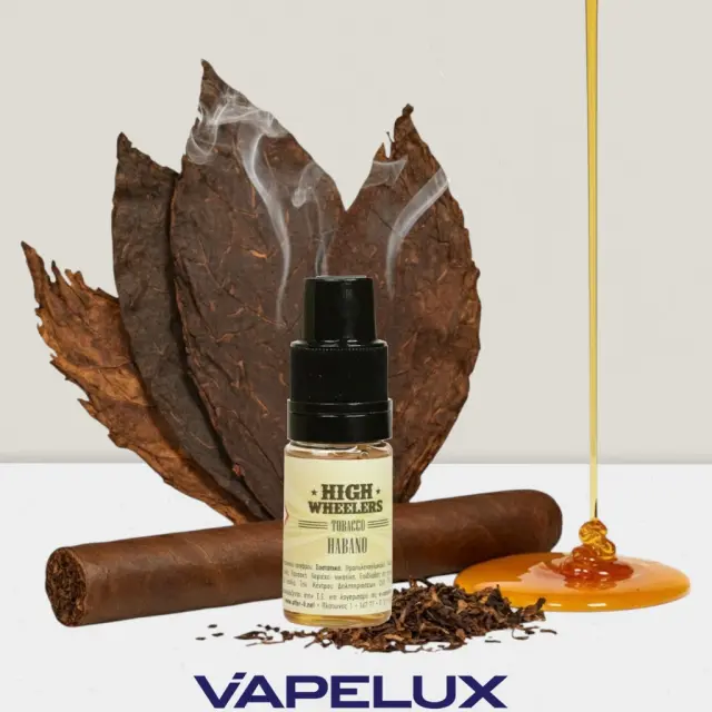 High Wheelers Tobacco Habano 10ml 6mg