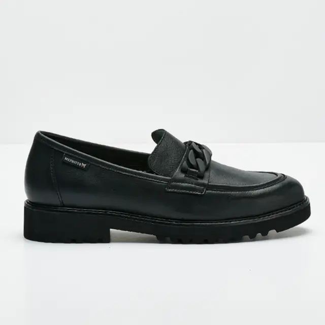 Mephisto Μοκασίνια-Loafers Γυναικείο δέρμα Μαύρο MEP/SALKA BLACK