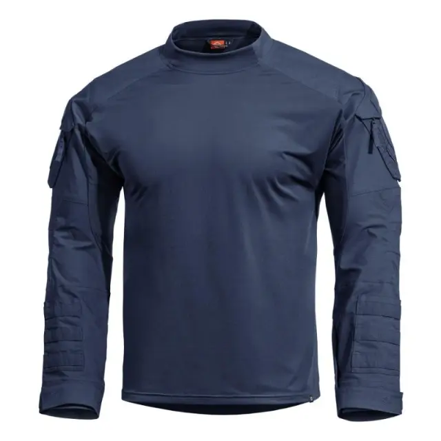 PENTAGON WOLF COMBAT SHIRT- Μπλούζα για Υπηρεσιακή και Τακτική Χρήση - 05MB-Midnight Blue-Σκούρο Μπλε
