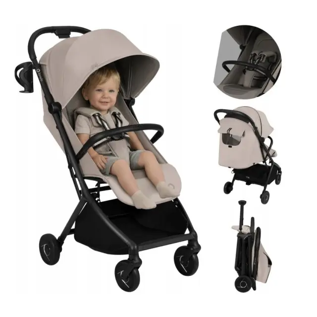 Καρότσι Lionelo Sia Καρότσι Ταξιδίου έως 22kg Biege Sand