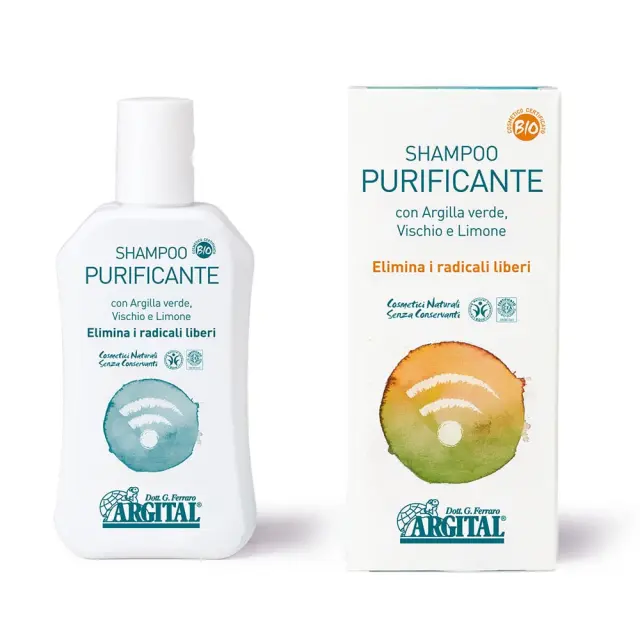 ARGITAL Purifying Shampoo – Φυσικό Καθαριστικό Σαμπουάν, 250ml