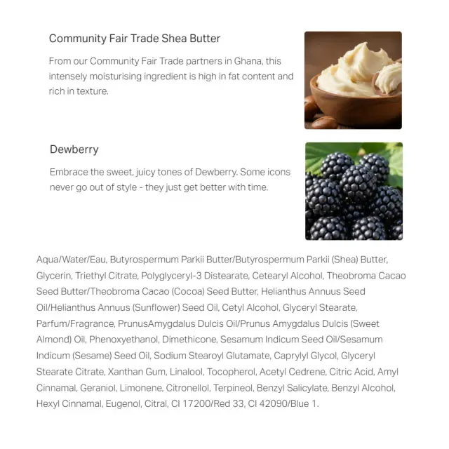 The Body Shop Dewberry Hand Balm 2