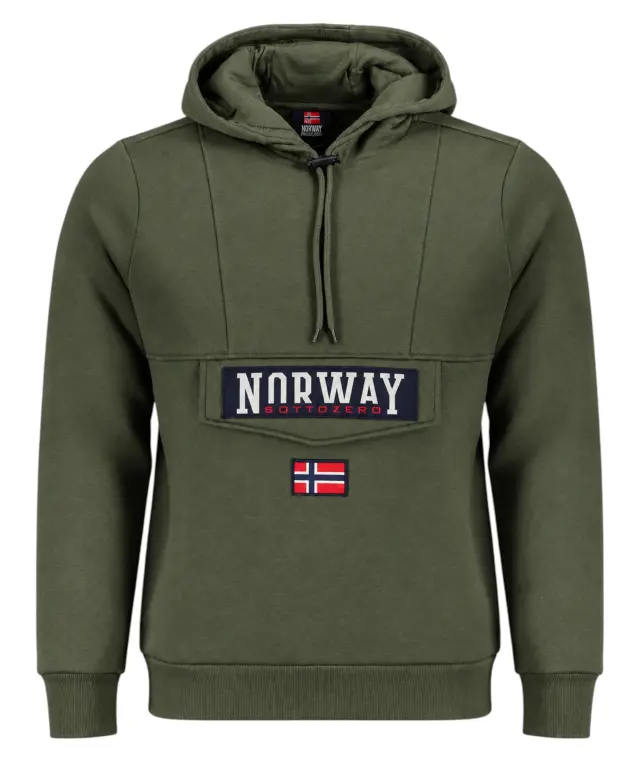 Norway Nautical School - Ανδρική Μπλούζα Φούτερ 849429-ARMY Χακί - XL