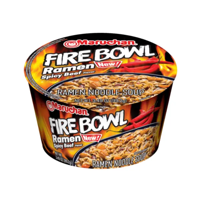 Maruchan Bowl Fire Spicy Beef 99,2gr