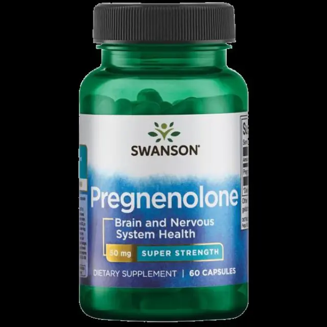 Swanson Super-Strength Pregnenolone 50mg 60 κάψουλες