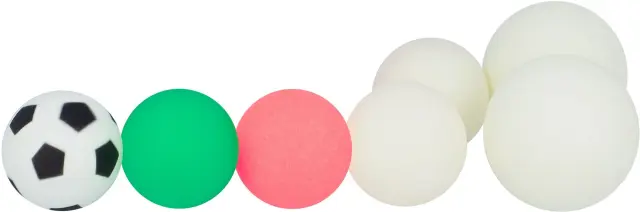 Μπαλάκια Ping Pong Sunflex Training PVC 7 Τεμάχια (42722) 2