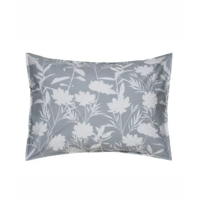 Σετ Μαξιλαροθήκες 2 Τεμαχίων Kentia Rosaira 22 Grey-White 50x70