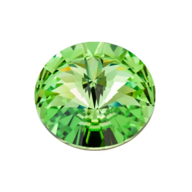 Preciosa M.C. Rivoli Maxima Peridot Ø14mm - 2τεμ
