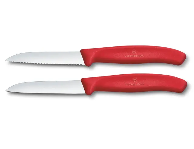 Σετ Μαχαίρια Γενικής Χρήσης Victorinox Swiss Classic με μήκος λεπίδας 8cm - Red - 2 τεμάχια6.7491.2C1 3