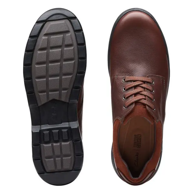 Clarks Rockie Walk Gore-Tex Dark Tan Dark Tan Lea