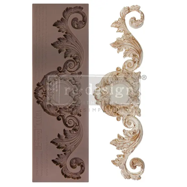 Καλούπι Redesign, Kacha - Lavish Swirls, 25.5x7.6cm
