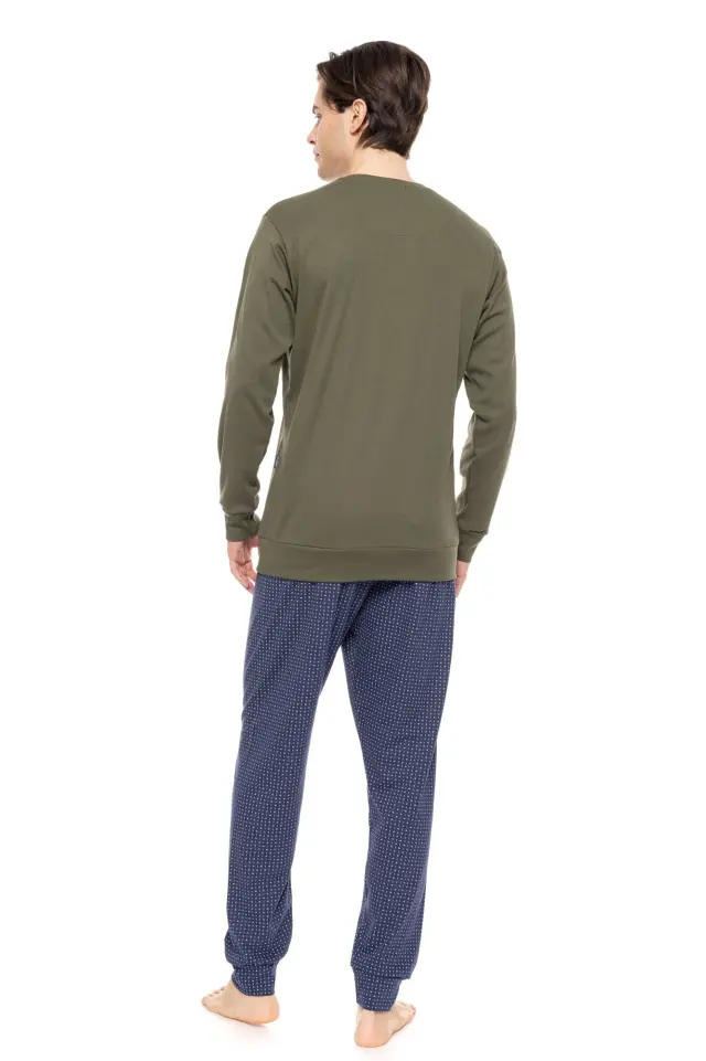 W-M732 - Forest - PYJAMA GREEN GEO - L 3