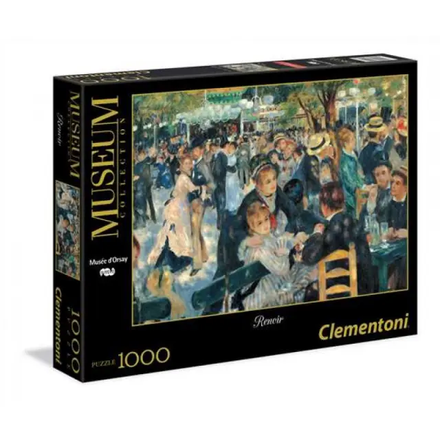 Clementoni Παζλ 1000 Τεμ. Museum Collection Χορός Renoir - Bal Du Moulin De La Galette - Musee D`Orsay 1260-31412
