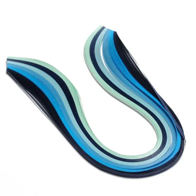 Λωρίδες Quilling 0.5x53cm - Blue Mix - 120τεμ