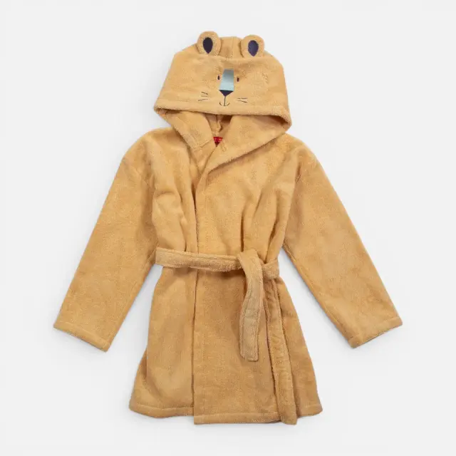 Μπουρνούζι Βρεφικό Wild Company Nef Nef Homeware, 100% ΒΑΜΒΑΚΙ - YELLOW, 04 (041053)