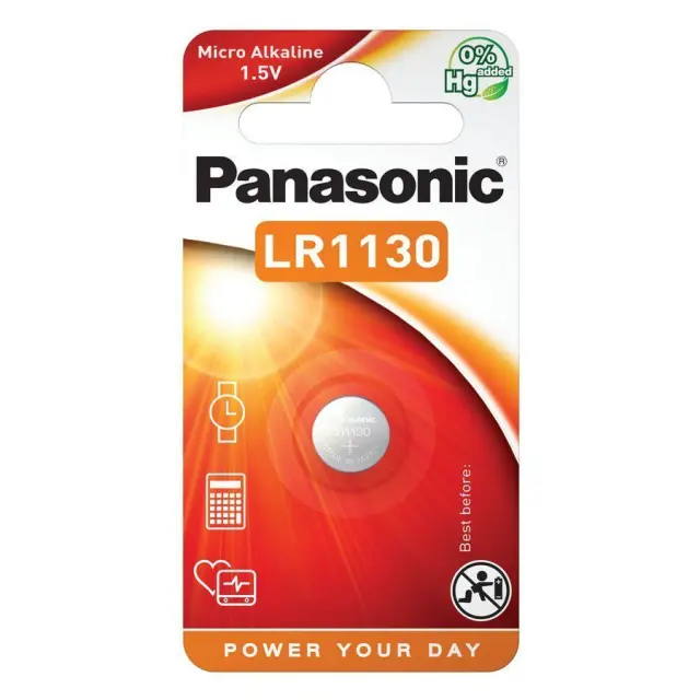PANASONIC LR1130 1.5V αλκαλική μπαταρία 1 τμχ