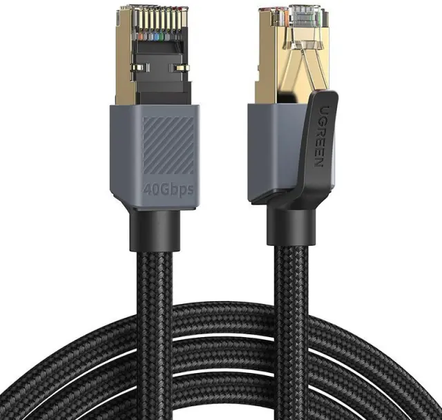 Ugreen Cat.8 F/FTP LAN Cable Black 2m (85370)