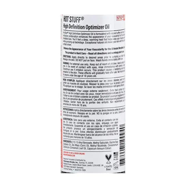 Pro Tan HOT STUFF® High Definition Optimizer Oil 4 fl. oz. 3